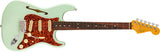 กีตาร์ไฟฟ้า Fender Limited Edition American Professional II Stratocaster Thinline, Surf Green