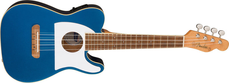 อูคูเลเล่ Fender Fullerton Tele Uke Lake Placid Blue