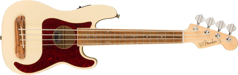 เบส อูคูเลเล่ Fender Fullerton Precision Bass Uke Olympic White