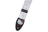 สายสะพายกีตาร์ Fender x Hello Kitty White Poly Strap