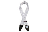 สายสะพายกีตาร์ Fender x Hello Kitty White Poly Strap