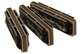 Fender Blues DeVille Harmonicas - 3 Pack with Case
