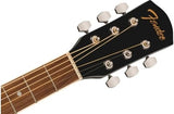 กีตาร์โปร่ง Fender FA-25CE Dreadnought, Black