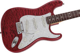 กีตาร์ไฟฟ้า Fender, 2024 Collection, Made in Japan Hybrid II Stratocaster, Quilt Red Beryl