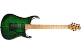 Music Man JP15, Green Tiger Eye Flame
