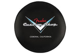 เก้าอี้บาร์ Fender Custom Shop Chevron Logo Barstool, Black/Chrome, 30 IN