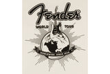 เสื้อยืด Fender World Tour T-Shirt, Vintage White