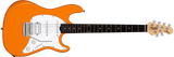 กีตาร์ไฟฟ้า Sterling Intro Series Cutlass, Sunrise Orange