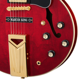 กีต้าร์ไฟฟ้า Gibson Marcus King ES-345, Sixties Cherry