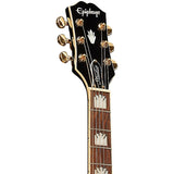 กีต้าร์โปร่ง Epiphone Limited Edition J-200 EC Studio, Transparent Ebony Burst