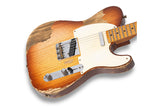 Fender Custom Shop 1950 Telecaster, Heavy Relic, Natural 3 Tone Sunburst, Masterbuilt by Levi Perry กีตาร์ไฟฟ้า