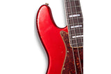Fender Custom Shop 1966 Jazz Bass, Heavy Relic, Aged Candy Apple Red, Masterbuilt by Andy Hicks เบสไฟฟ้า