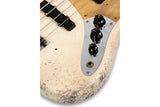 Fender Custom Shop 1964 Jazz Bass, Heavy Relic, Aged Olympic White, Masterbuilt by Andy Hicks เบสไฟฟ้า