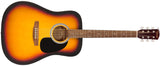 กีตาร์โปร่ง Fender FA-25CE Dreadnought, Sunburst