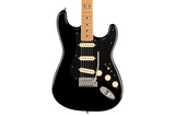 Fender American Ultra II Stratocaster, Roasted Maple Neck, Black กีต้าร์ไฟฟ้า