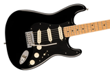 Fender American Ultra II Stratocaster, Roasted Maple Neck, Black กีต้าร์ไฟฟ้า