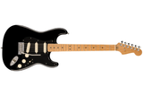 Fender American Ultra II Stratocaster, Roasted Maple Neck, Black กีต้าร์ไฟฟ้า