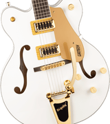 Gretsch G5422TG Electromatic Classic Hollow Body Double-Cut w/ Bigsby, Snowcrest White กีตาร์ไฟฟ้า