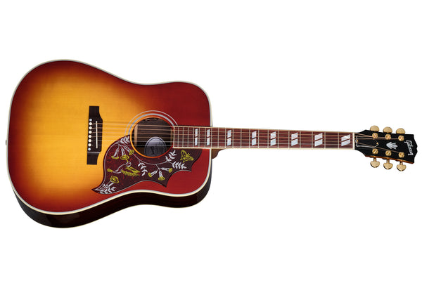 กีต้าร์โปร่ง Gibson Hummingbird Standard Rosewood, Rosewood Burst