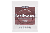 Ernie Ball Medium Light Earthwood Bell Bronze Acoustic Guitar Strings 12-54 สายกีต้าร์โปร่ง