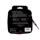 สายแจ็คกีต้าร์ Ernie Ball Flex Cable Straight/Angle 20ft, Orange