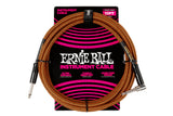 Ernie Ball 10 Feet Braided Straight / Angle Instrument Cable