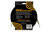Ernie Ball Classic Silent Instrument Cable, Straight/Straight 20ft สายแจ็คกีต้าร์