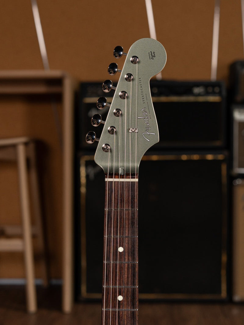 กีตาร์ไฟฟ้า Fender FSR Collection Hybrid II Stratocaster, Jasper Olive Metallic