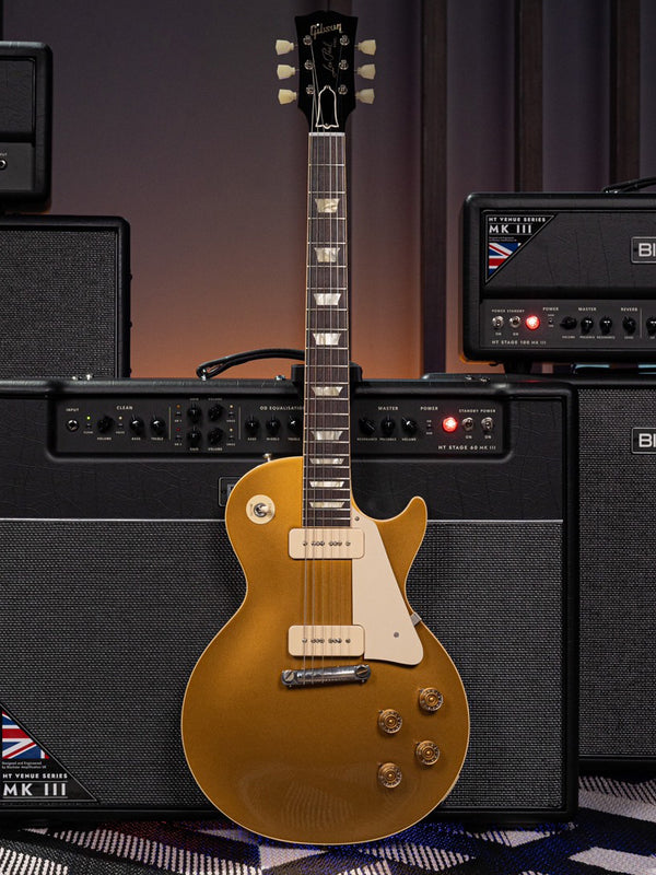 กีตาร์ไฟฟ้า Gibson Custom Shop 1954 Les Paul Standard All Gold VOS