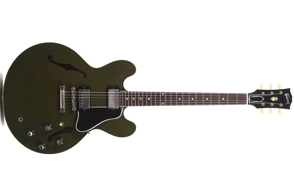 กีตาร์ไฟฟ้า Gibson 1961 ES-335 Reissue Heavy Antique Olive Drab VOS