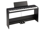 เปียโนไฟฟ้า Korg B2+SP Black ด้านหน้า