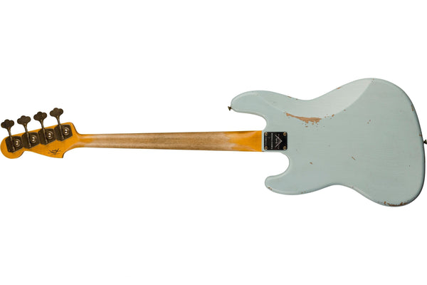 เบสไฟฟ้า Fender Custom Shop '60 Jazz Bass Relic, Super Faded Aged Sonic Blue