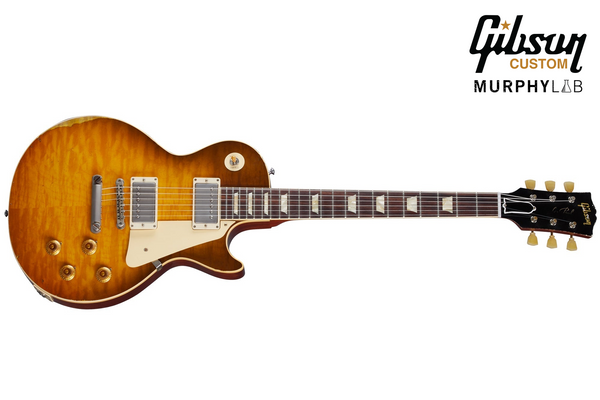 Gibson 1959 Les Paul Standard Green Lemon Fade Heavy Aged