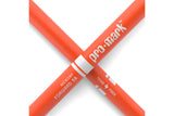 ProMark TX5BW-OR Classic Forward 5B Painted Orange Hickory Drumstick, Oval Wood Tip