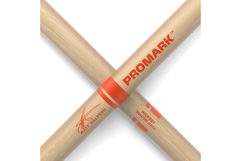 ไม้กลอง ProMark Matt Halpern TXMHW Hickory Drumstick, Wood Tip
