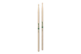 ProMark TXR5AW Classic Forward 5A Raw Hickory Drumstick, Oval Wood Tip