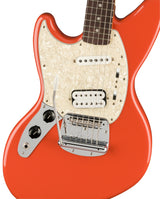 กีต้าร์ไฟฟ้า Fender Kurt Cobain Jag-Stang Left-Hand Fiesta Red