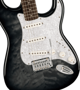 กีต้าร์ไฟฟ้า Squier FSR Affinity Series Stratocaster QMT Black Burst