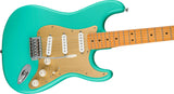 Squier 40th Anniversary Stratocaster, Vintage Edition, Satin Sea Foam Green