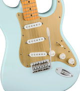 Squier 40th Anniversary Stratocaster, Vintage Edition, Satin Sonic Blue