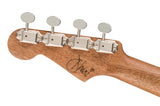 อูคูเลเล่ Fender Dhani Harrison Ukulele Sapphire Blue Transparent