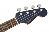 อูคูเลเล่ Fender Dhani Harrison Ukulele Sapphire Blue Transparent