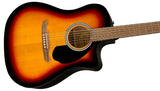 กีต้าร์โปร่ง Fender FA-125CE Dreadnought Sunburst