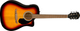 กีต้าร์โปร่ง Fender FA-125CE Dreadnought Sunburst