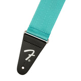 สายสะพายกีต้าร์ Fender Am Pro Seat Belt Strap Miami Blue