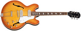 กีต้าร์ไฟฟ้า ฮอลโลว์บอดี้ Epiphone Casino (USA Collection) Royal Tan