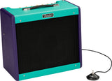 แอมป์กีต้าร์ไฟฟ้า FENDER BLUES JUNIOR TWO-TONE PURPLE/SEAFORM