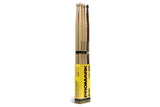 ไม้กลอง Promark Rebound 5B Hickory & FireGrain Drumstick (แพ็ค 4 คู่)