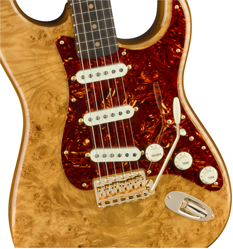 กีต้าร์ไฟฟ้า Fender Custom Shop Artisan Maple Burl Stratocaster