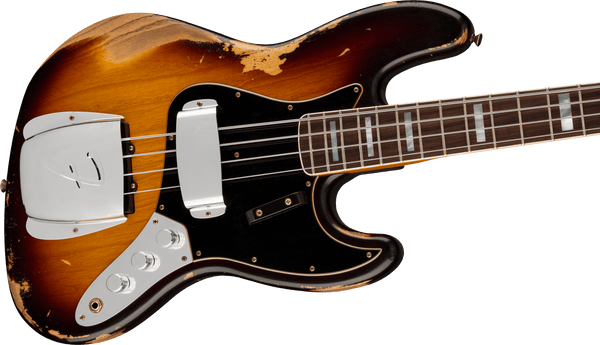 เบสไฟฟ้า Fender Limited Edition Custom Jazz Bass Heavy Relic